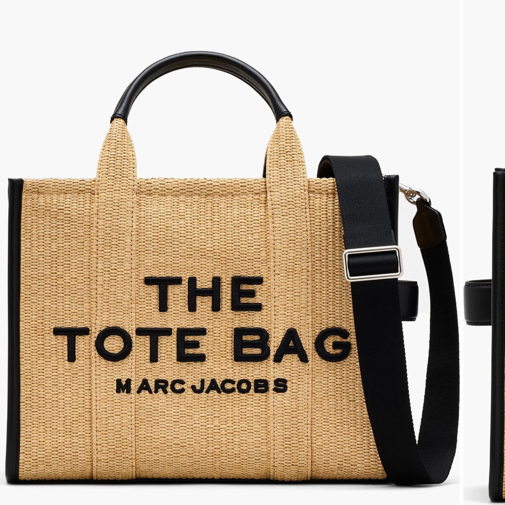 Marc Jacobs The Tote Bag in Natural/Black